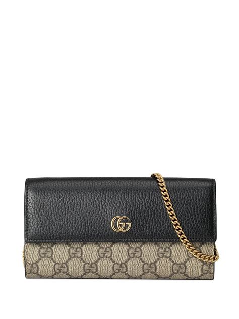 gucci wallet on chain farfetch|Gucci small wallet on chain.